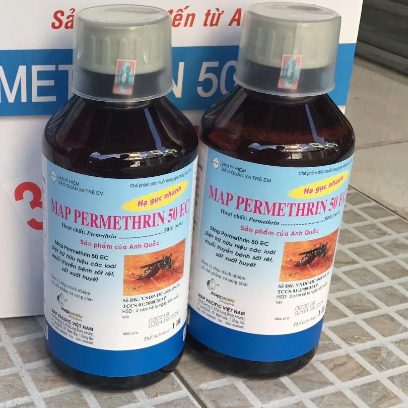 Map Permethrin 50 EC lọ 100ml - Thuốc diệt côn trùng