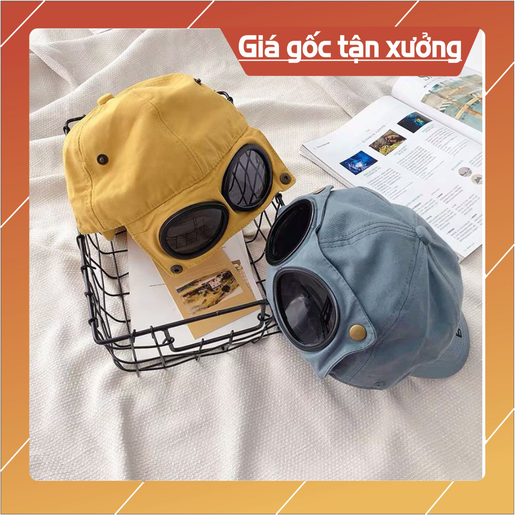 Mũ lưỡi trai kiểu dáng phi công cho bé trai