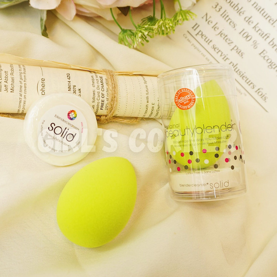 [HCM]Mút Tán Kem Nền Beauty Blender Green + Solid