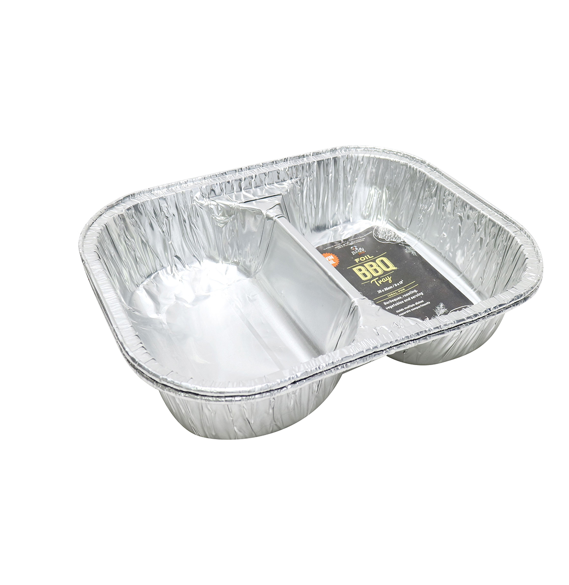 Khay bạc đựng thực phẩm 2 ngăn Uncle Bills KC0211