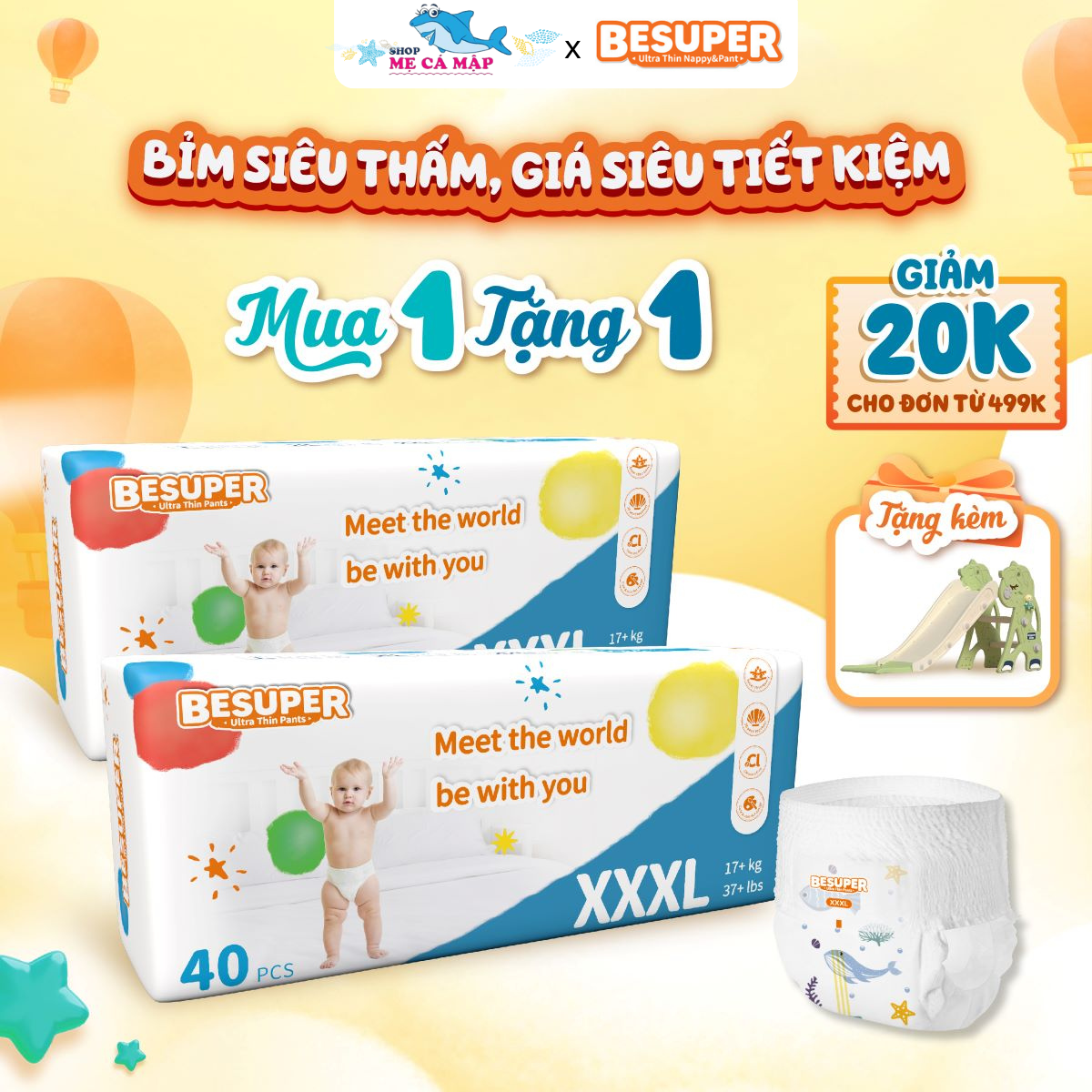 Quà tặng cho bé tri ân 2023