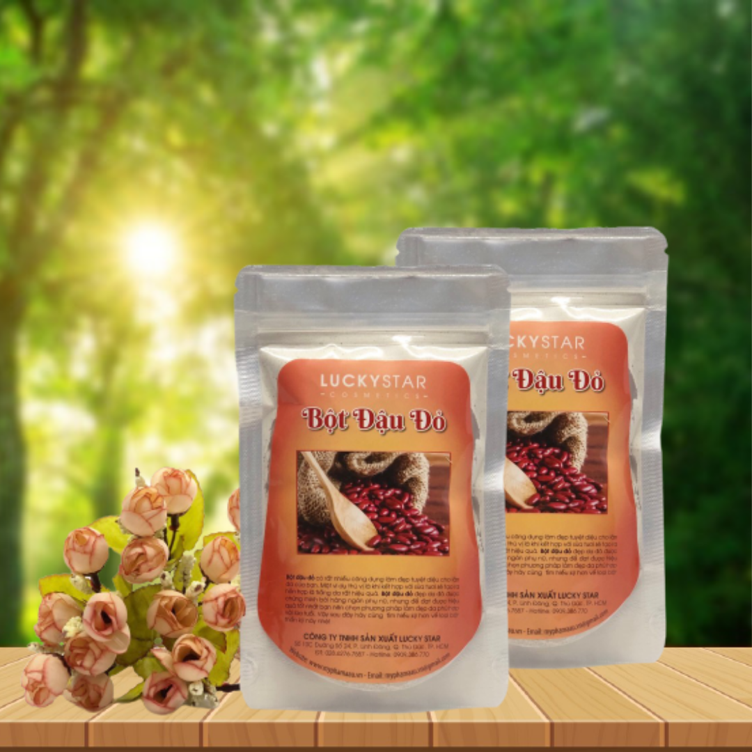 TINH BỘT ĐẬU ĐỎ 100G - LUCKY STAR
