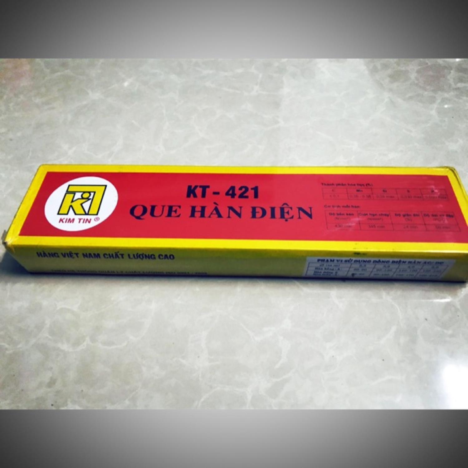 Que Hàn Sắt Kim Tín 2.5 ly ( Giá 1 Hộp 2,5kg)