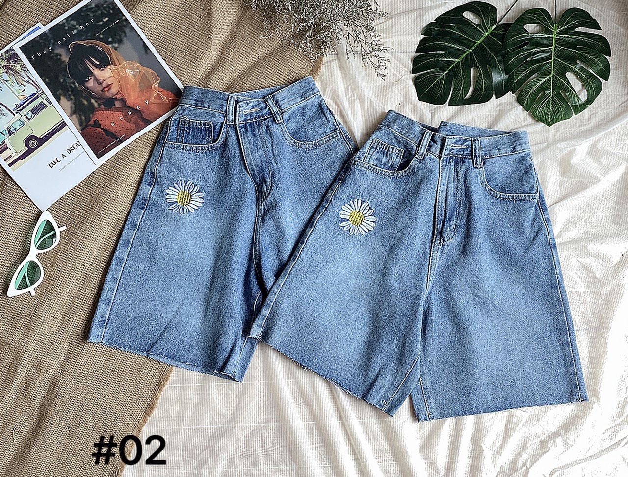 👖Quần short ngố jean nữ, Hàng vnxk🕳có size lớn