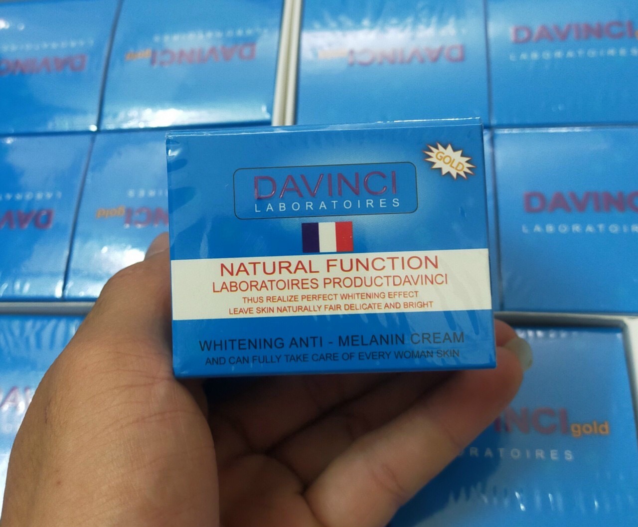 ( CHÍNH HÃNG Hộp Xanh) KEM DAVINCI TRẮNG DA NÁM 30G