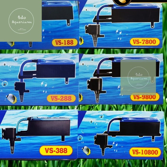 Bơm Lọc sạch Bể Cá VIPSUN VS 7800 [780c] Dành cho bể cá