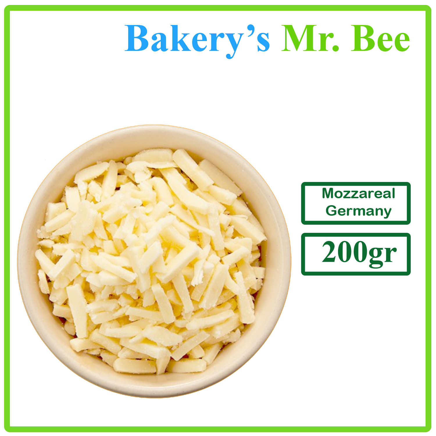 [Chỉ giao HCM] – Phô mai bào sợi Mozzareal 200g