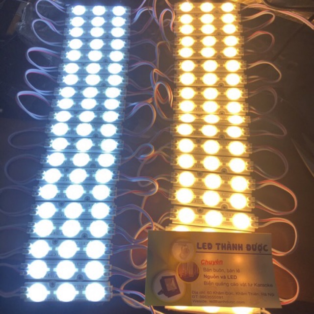 Led hắt 3 bóng mắt lồi điện 12v
