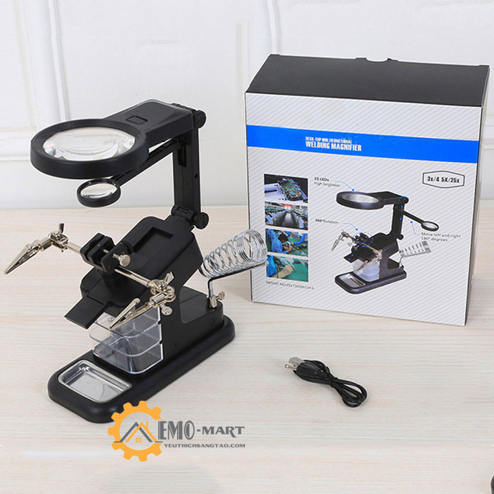 Kính lúp hỗ trợ hàn mạch V4