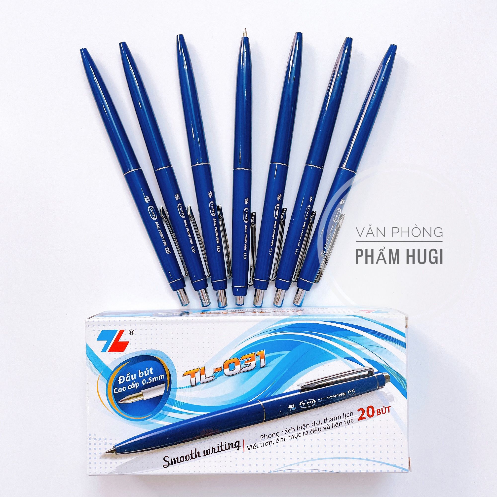 Combo 5 - 10 - 20 pcs thien long premium ballpoint pen tl-031 good grade