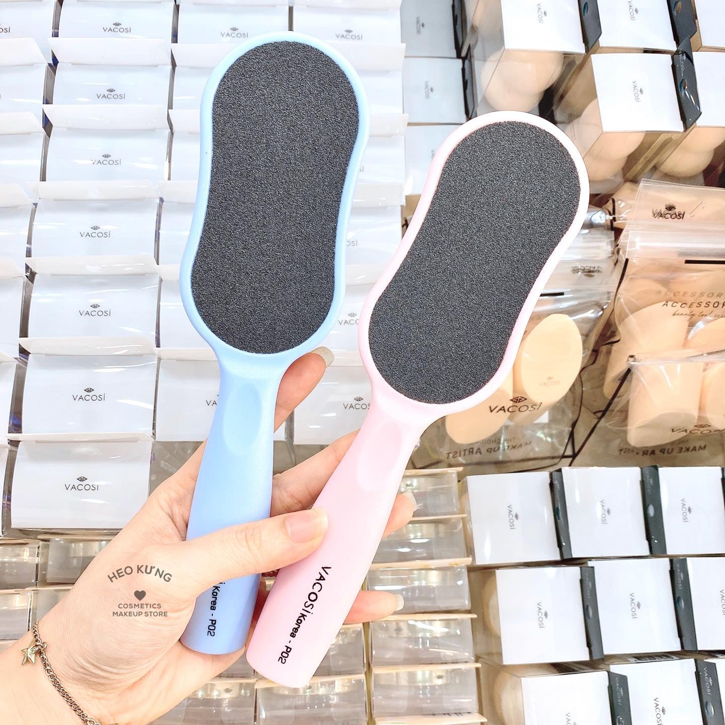 [CHÍNH HÃNG] Cọ Chà Gót Chân Vacosi Foot Peeling P02
