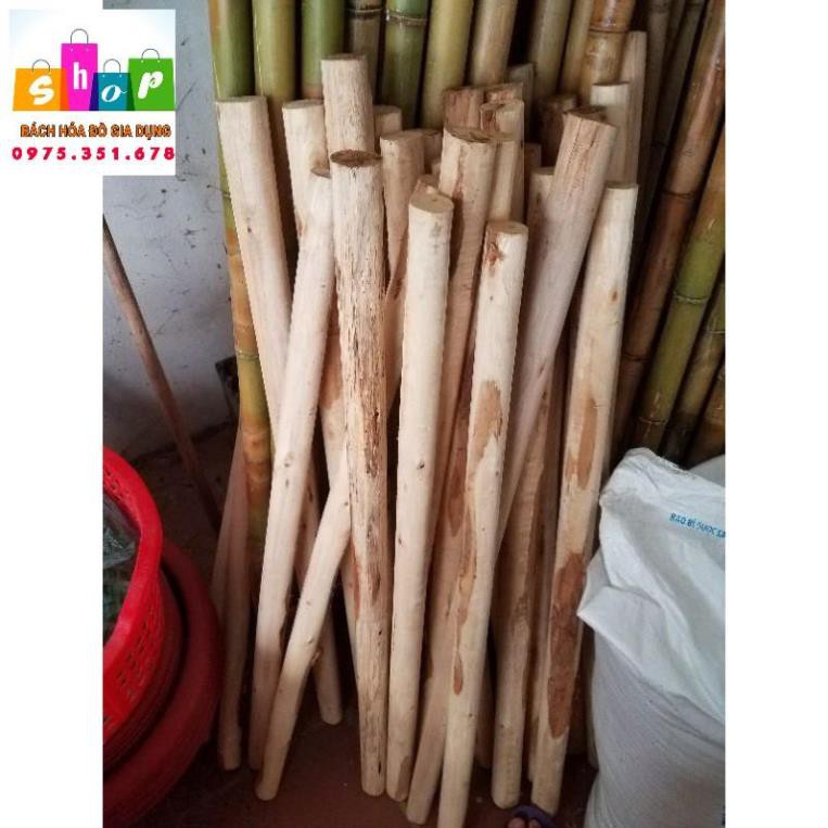 Cán cuốc,cán xẻng bằng gỗ 1m-Giadung24h