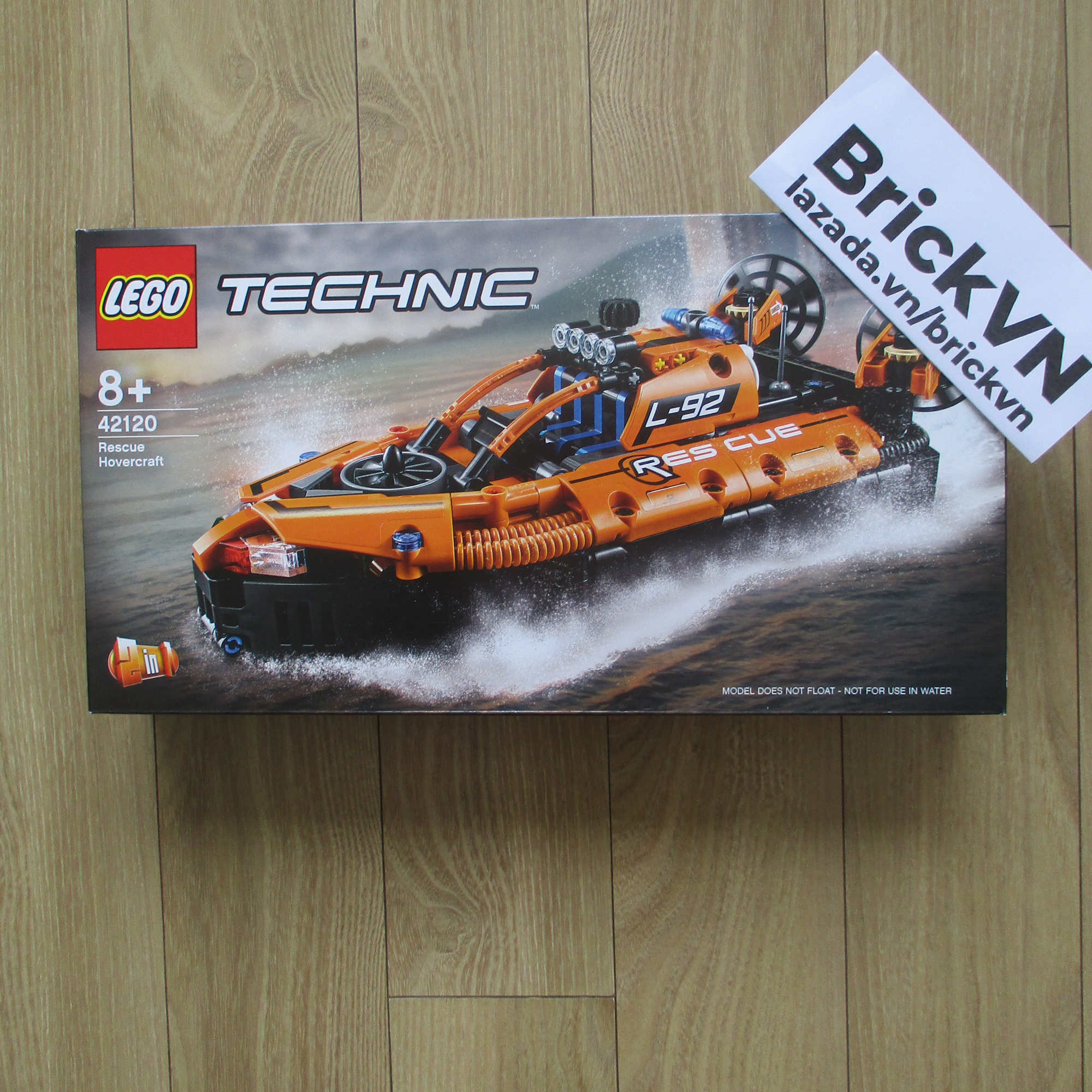 LEGO Technic Rescue Hovercraft 42120 Model Building Kit; This Awesome Toy Hovercraft Makes A Great Gift for Any Occasion, New 2021