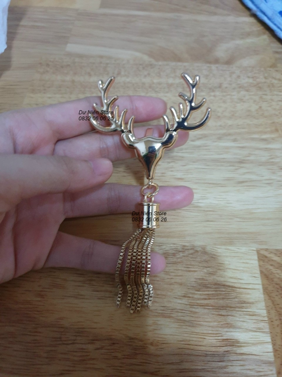 Mác Gài Nai Trang Trí Túi Xách, Đồ Handmade,...