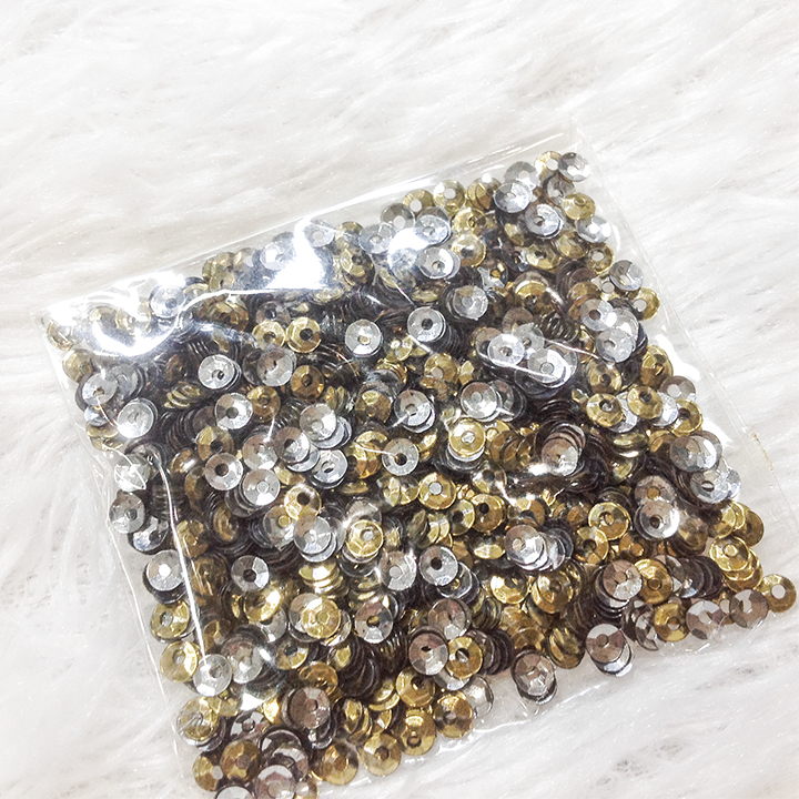 3mm 3mm faceted fish chain necklace sequins dress Garment [sewing supplies] [sequins]