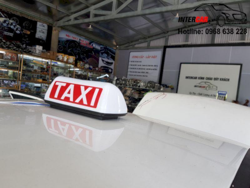 mào taxi vàng - có đèn - đế nam châm