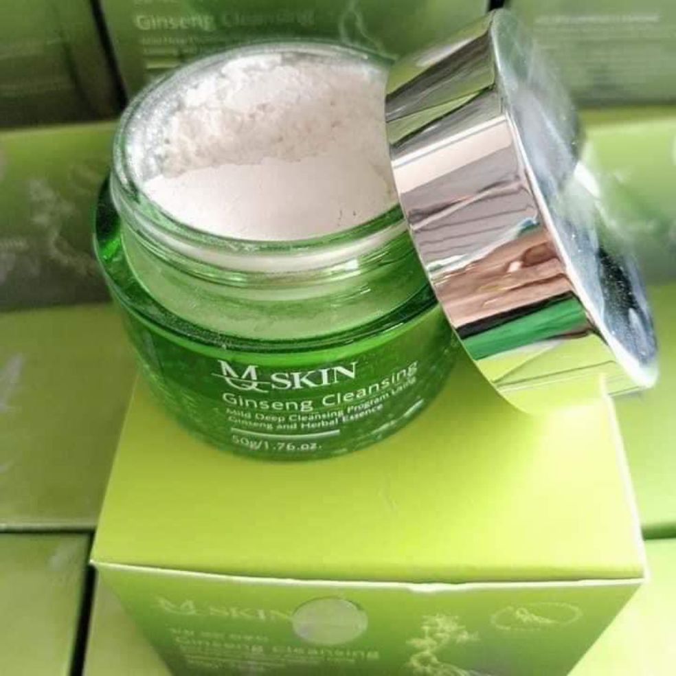 Bột rửa mặt Nhân Sâm Mqskin (MẪU MỚI)