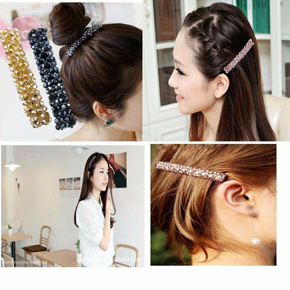[HCM]Kẹp tóc đính pha lê