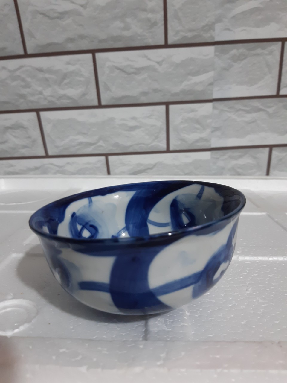 Chén hoa mai xanh 10 cái