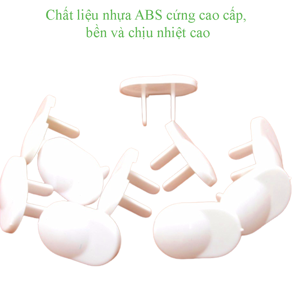 Combo 10 nút bịt ổ điện chống giật, an toàn cho bé