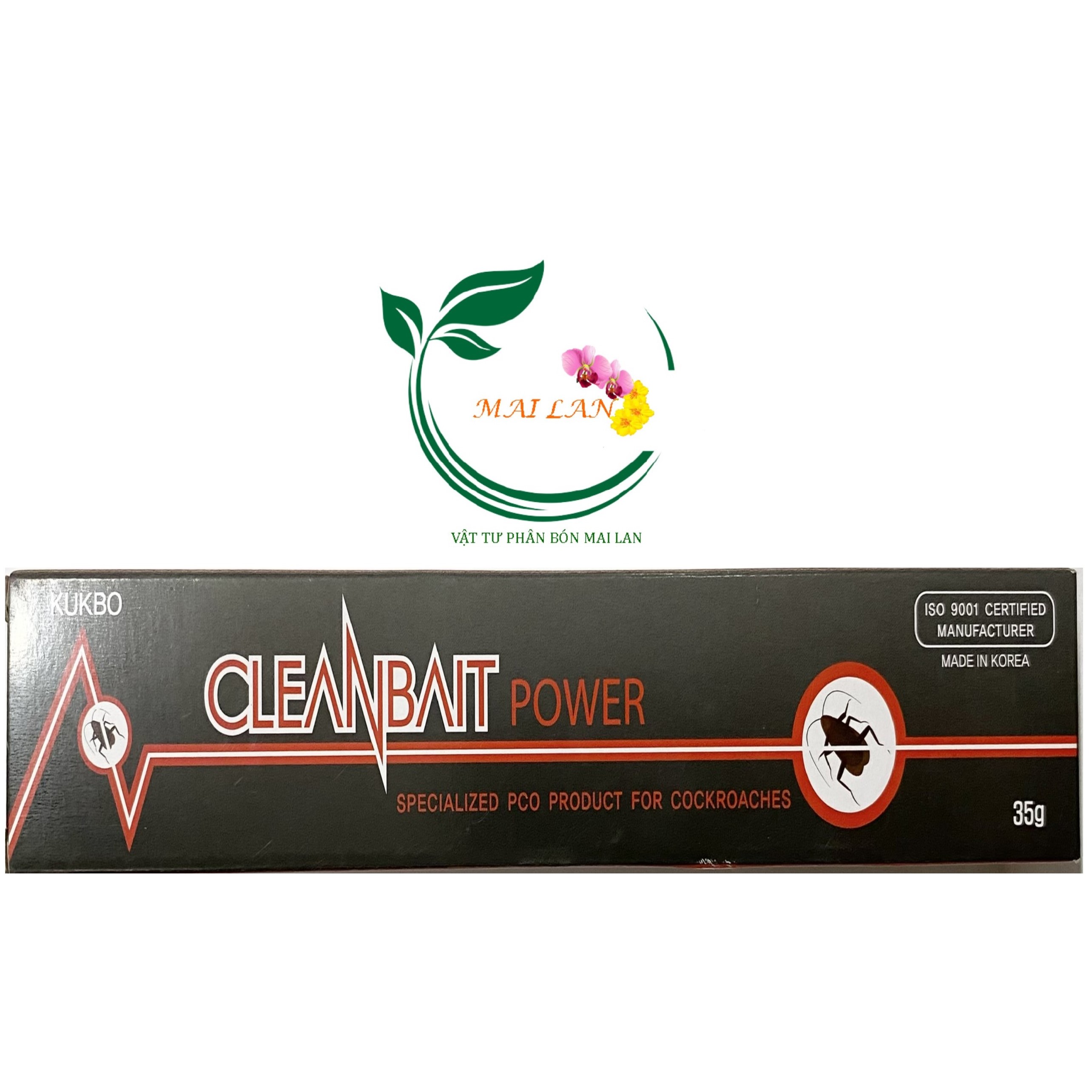 Thuốc diệt cleanbait power - diệt côn trùng hàn quốc - #031b# 35g
