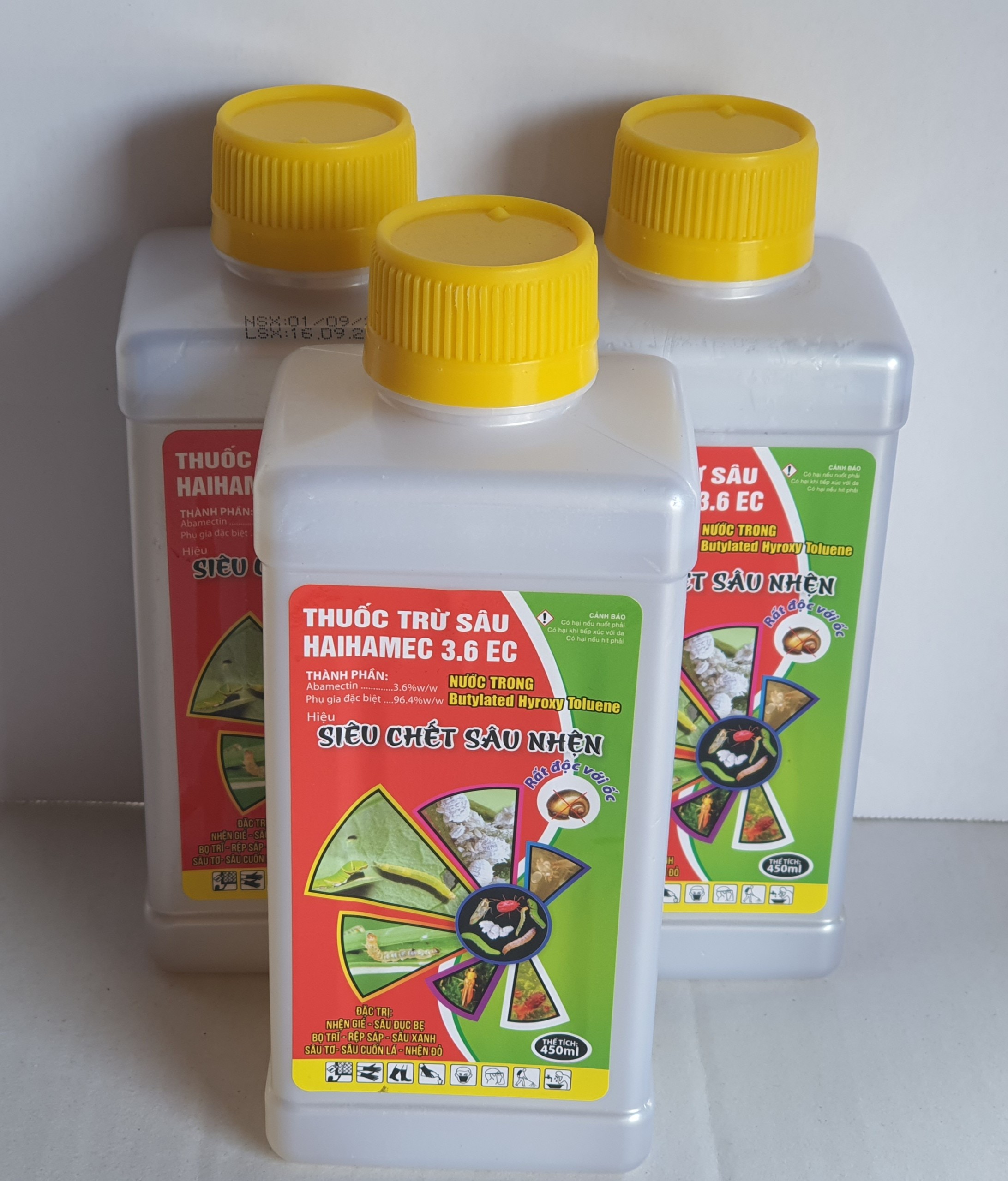 Thuốc trừ sâu 3,6 NƯỚC TRONG - Chai 450ml
