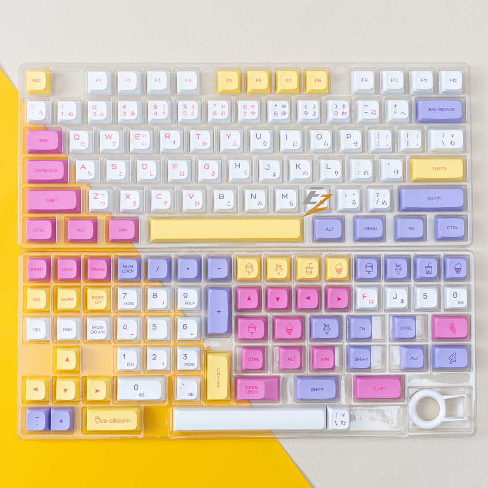 Keycap Ice Cream Thick PBT XDA Profile 139 Phím