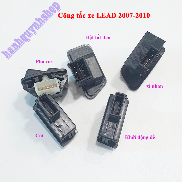 Nút công tắc xe Lead đời cũ 2007-2010