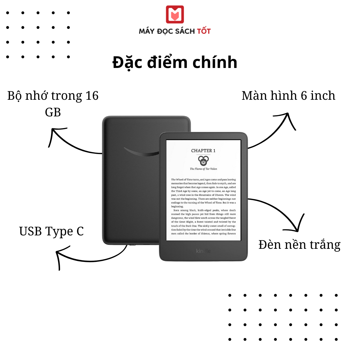 Máy Đọc Sách Kindle 2022, Mới Nguyên SEAL
