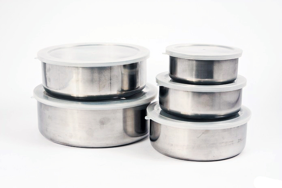 Bộ thố 5 cái bằng inox