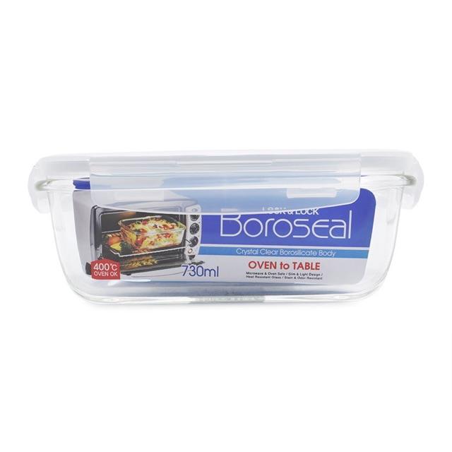 [HCM]Bộ 2 Hộp thủy tinh lock and lock 730ml