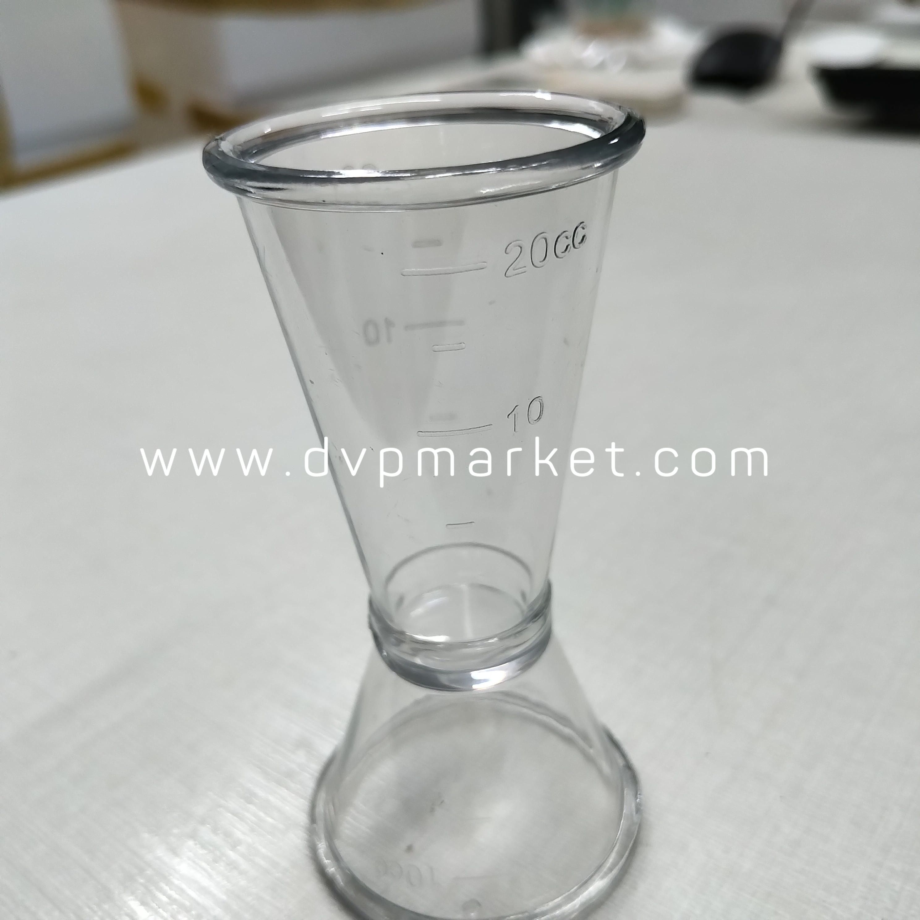 Ly đong nhựa 10*20cc/ 20*40cc