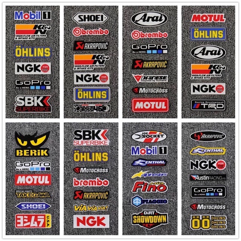 Tem phản quang Full bộ Logo