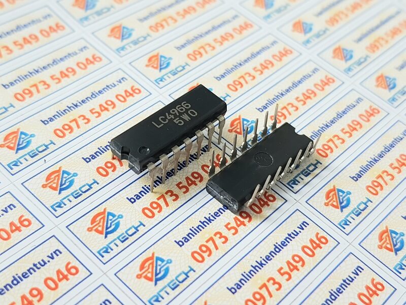 Combo 3 con] LC4966 Quad Bilateral Switch IC DIP-14