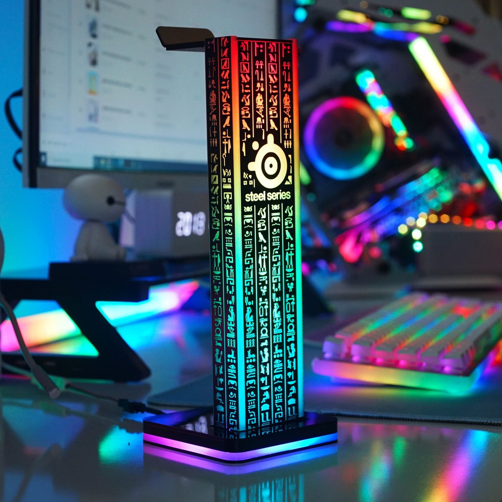 GIÁ TREO TAI NGHE LED RGB PRO LOGITECH RAZER ASUS AORUS HYPERX MSI CORSAIR