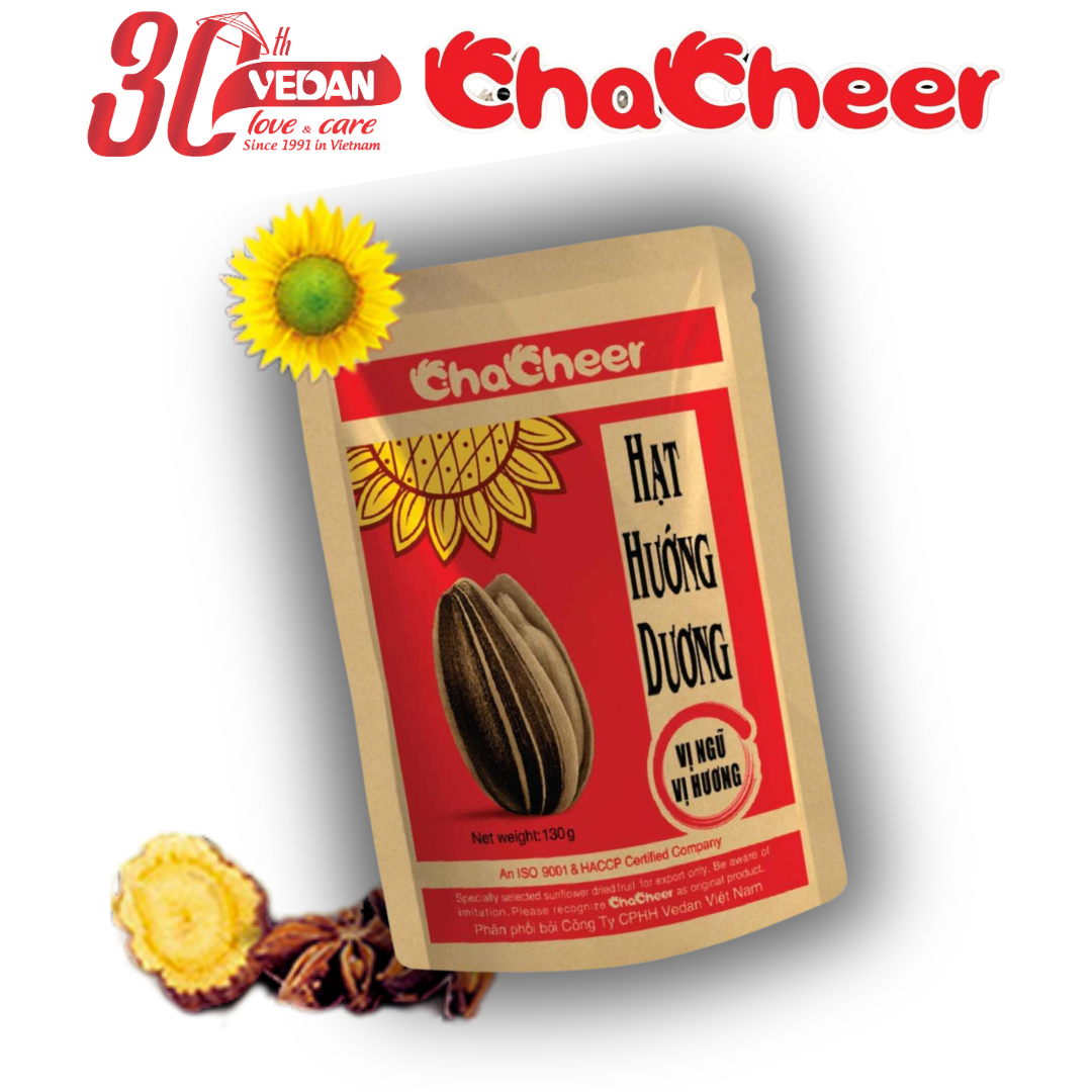 Combo 10 Gói Hạt Hướng Dương CHACHEER Nhập Khẩu 130g