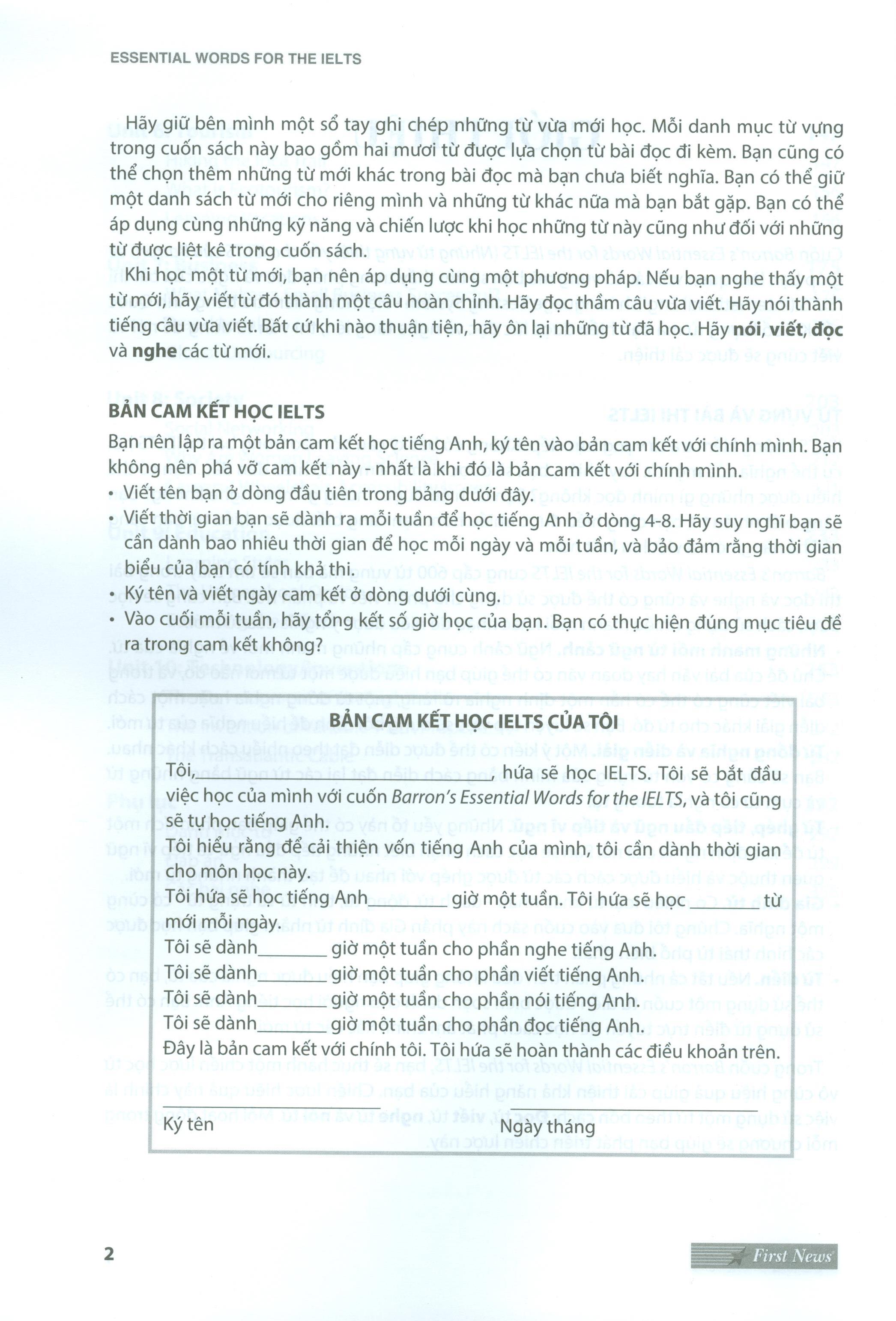 Essential Words For The IELTS 3rd Edition (Kèm 1CD)