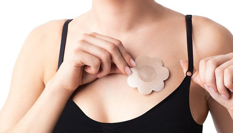 10 Miếng Dán Ngực Giấy Lụa siêu dính