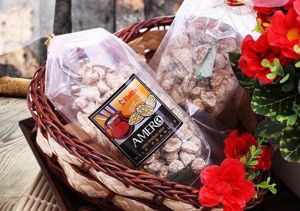 Đậu phộng vị Sữa Amero Tân Tân (100g/gói)