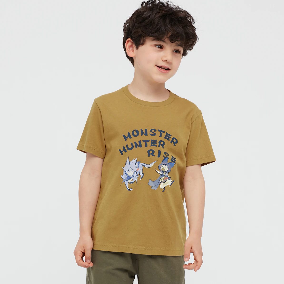 Monster Hunter Rise UNIQLO Shirt Designs Feature Palico and Palamute