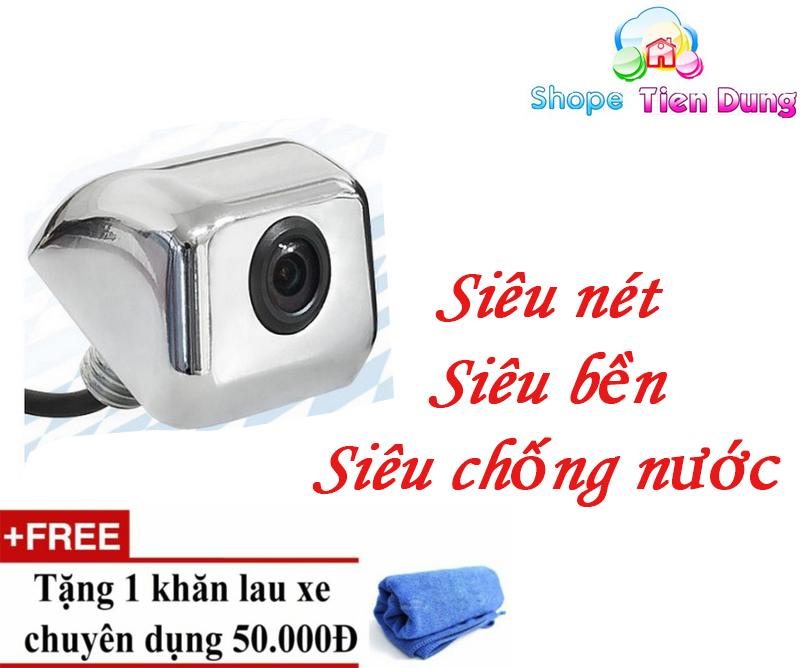 [HỖ TRỢ LẮP ĐẶT TẠI HÀ NỘI] Camera lùi cao cấp, Siêu nét, Siêu bền, BH bởi Shope Tien Dung - TẶNG KHĂN LAU XE CAO CẤP (camera lui, camera lui cho oto, camera siêu nét, cách lắp đặt camera đơn giản, camera ip)
