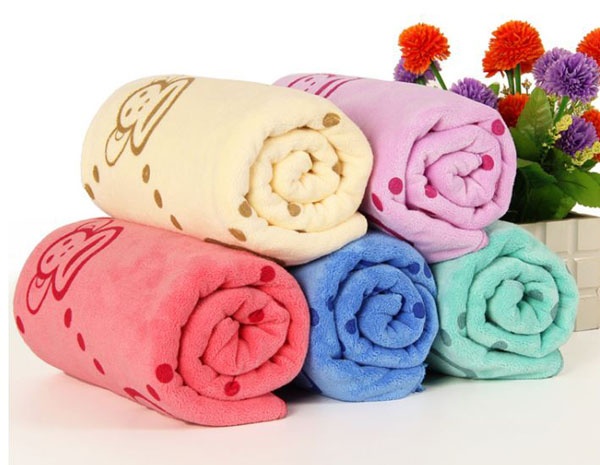 Bộ 3 khăn tắm + khăn mặt + khăn lau siêu mịn
