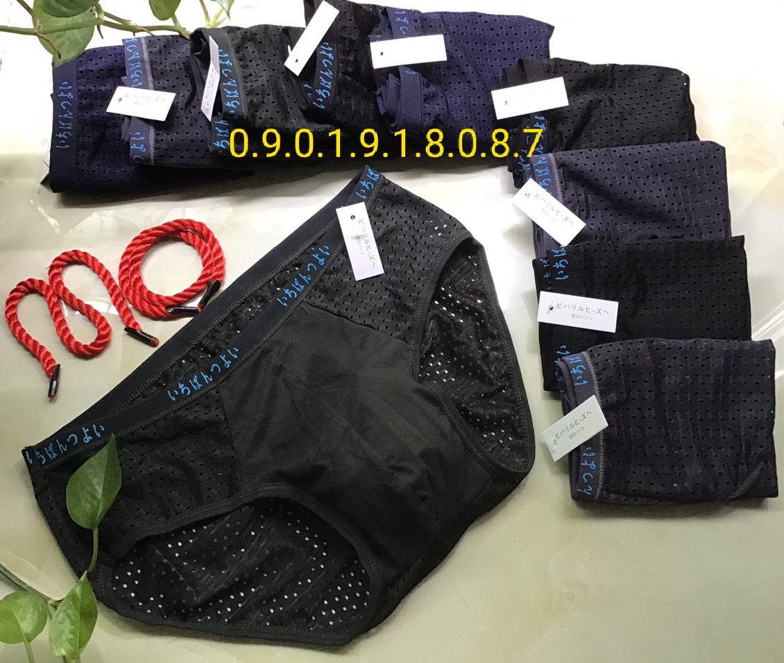 COMBO 10 QUẦN LÓT NAM THÔNG HƠI CAO CẤP MỀM MỊN MÁT MU036 5 size: 35kg-95kg