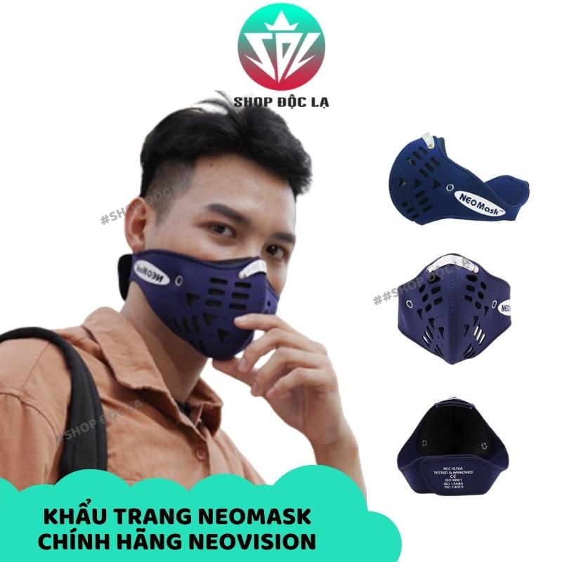 [HCM]Khẩu Trang NeoMask Chính Hãng NeoVision Gồm Lớp Vải Lọc ACC Than Hoạt Tính (Kho HCM)