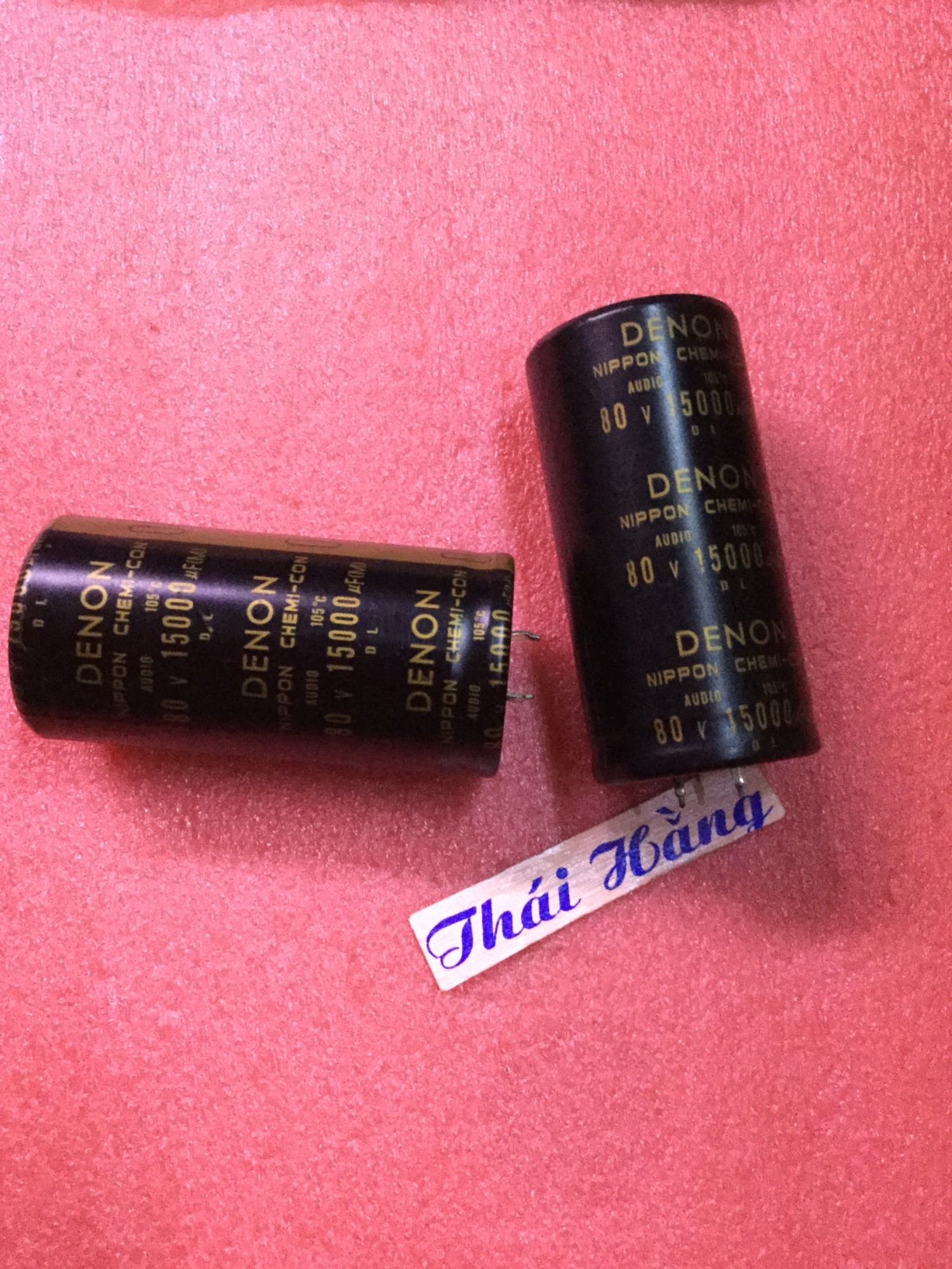 Tụ lọc nguồn 15.000M/80 v giá cho 2 chiếc