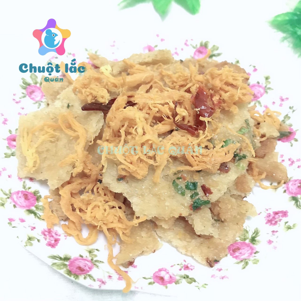 [HCM]Đồ ăn vặt cơm cháy lắc khô gà túi zip 100gr