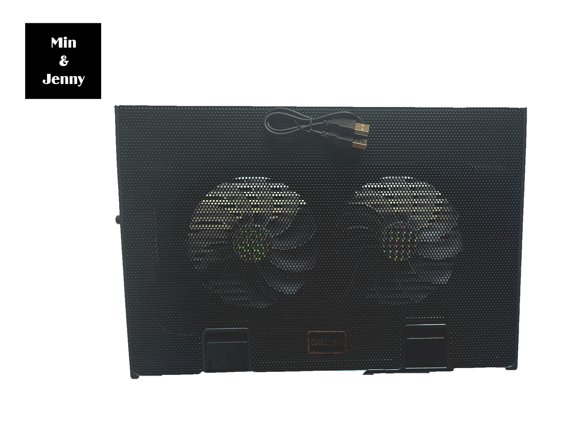 Đế tản nhiệt laptop lên đến 15.4" - 2 quạt