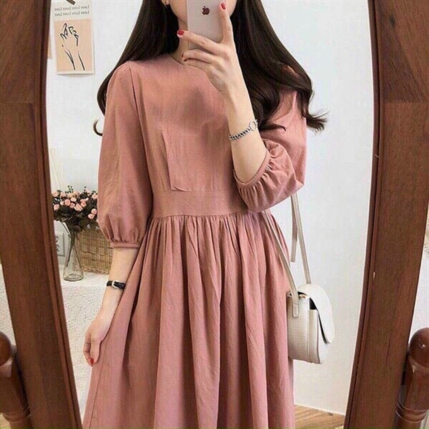 ĐẦM NỮ BÁNH BÈO SIÊU XINH