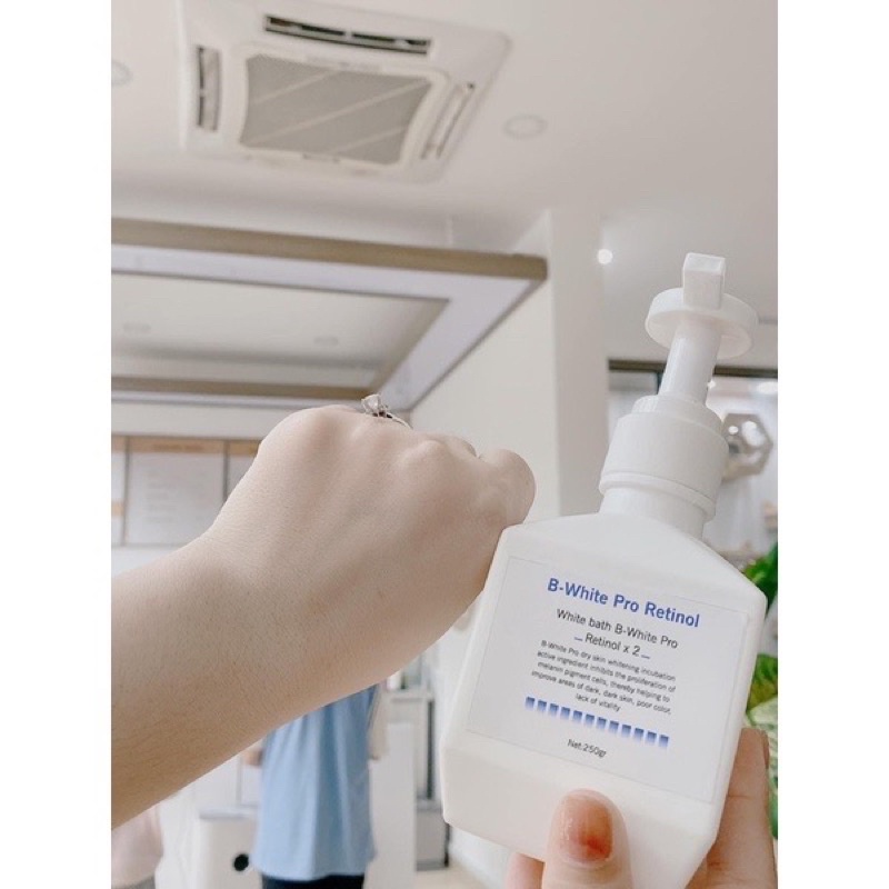 Tắm trắng ủ trắng khô B white pro retinol x2