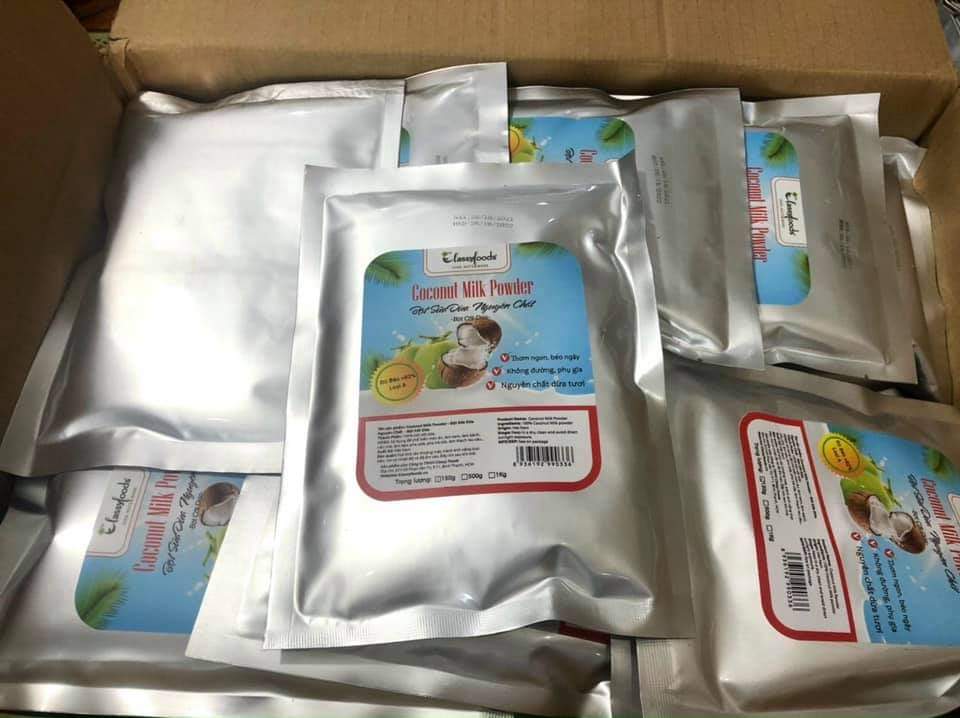 bột sữa dừa ( cốt dừa) độ béo > 60% ( 150 gram)